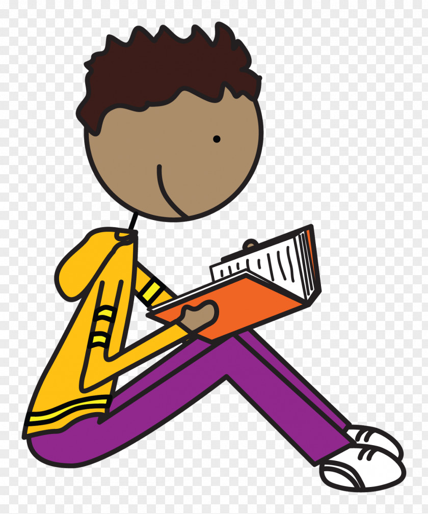 Reading Child Clip Art PNG