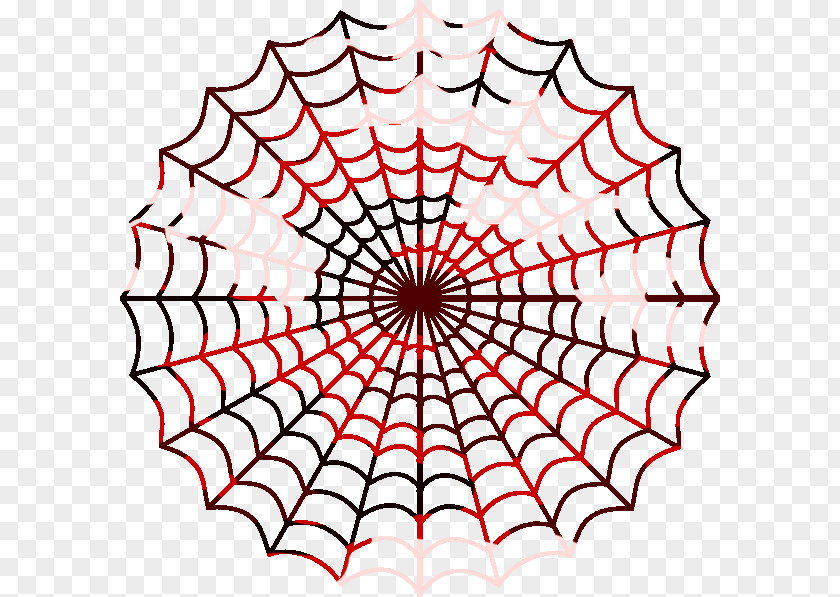 Red Web Website Spider Coloring Book Child PNG