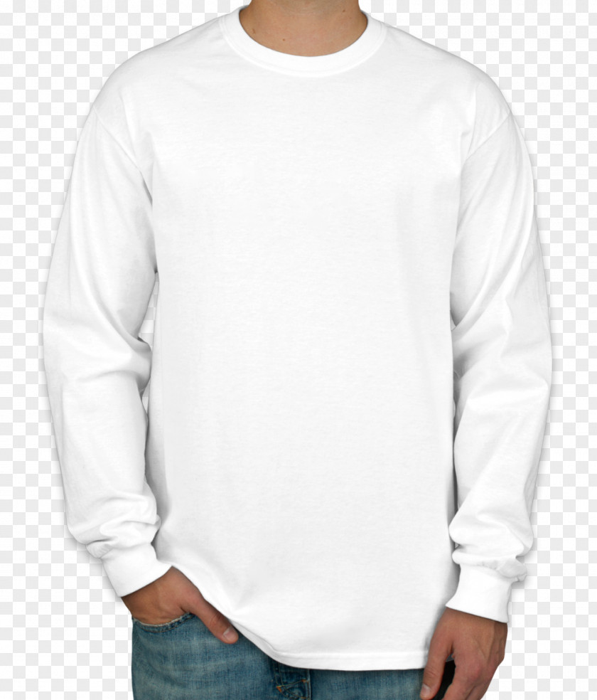 Shirt Long-sleeved T-shirt Hanes Crew Neck PNG