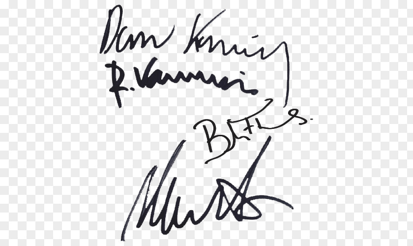 The Killers When You Were Young Mr. Brightside Autograph Musician PNG