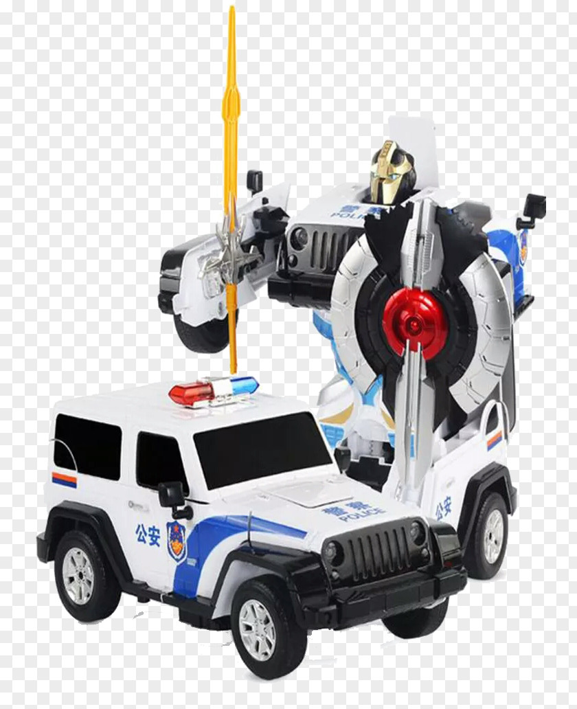 White Transformers Model Car Toy PNG
