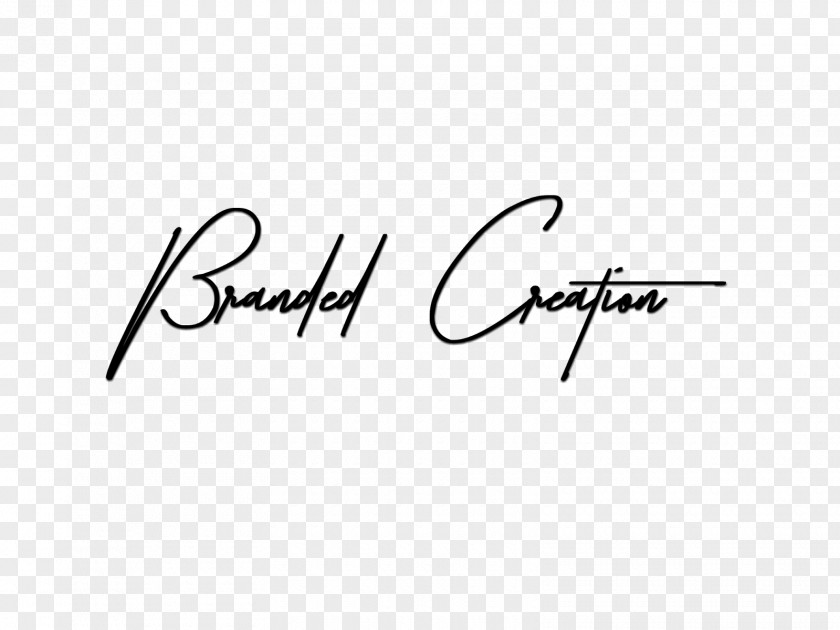 Line Logo Brand Handwriting Font PNG