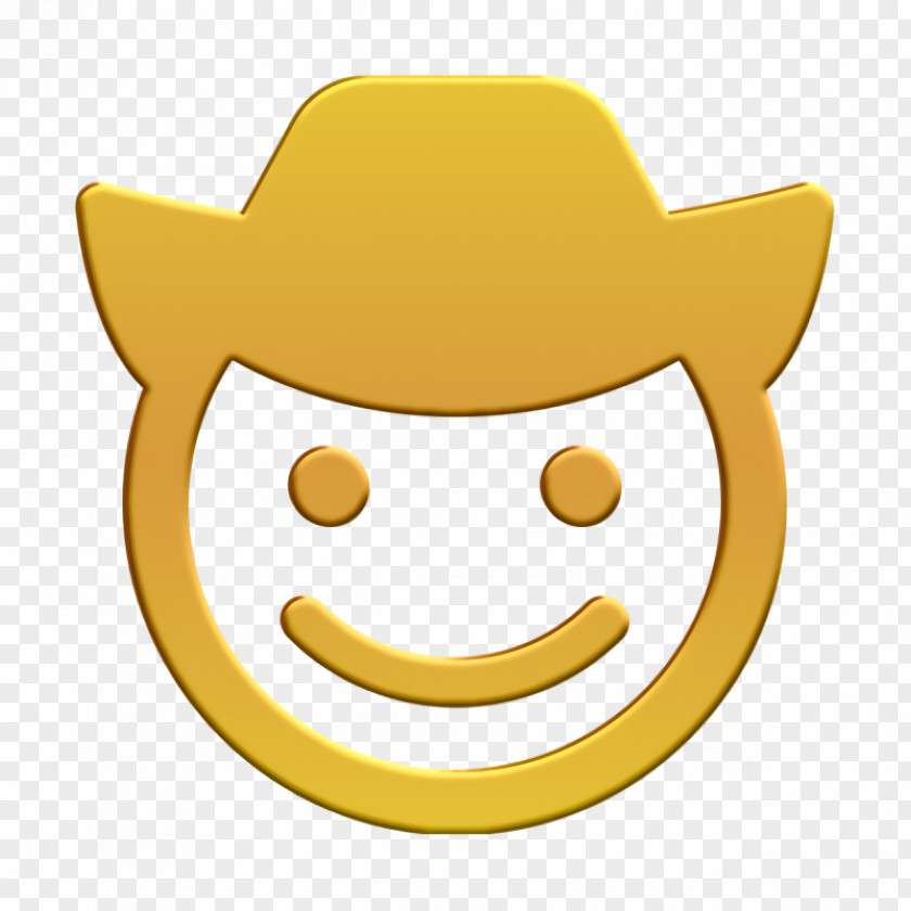 Smiley And People Icon Cowboy PNG