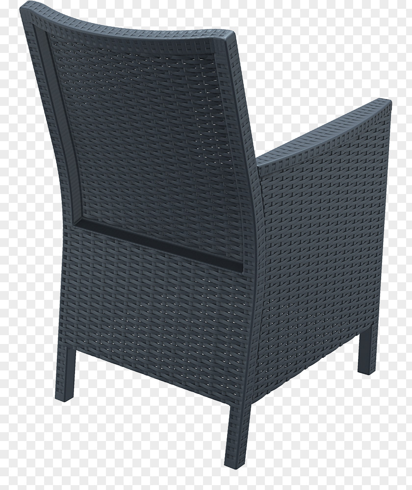 Table Wicker Wing Chair Furniture PNG