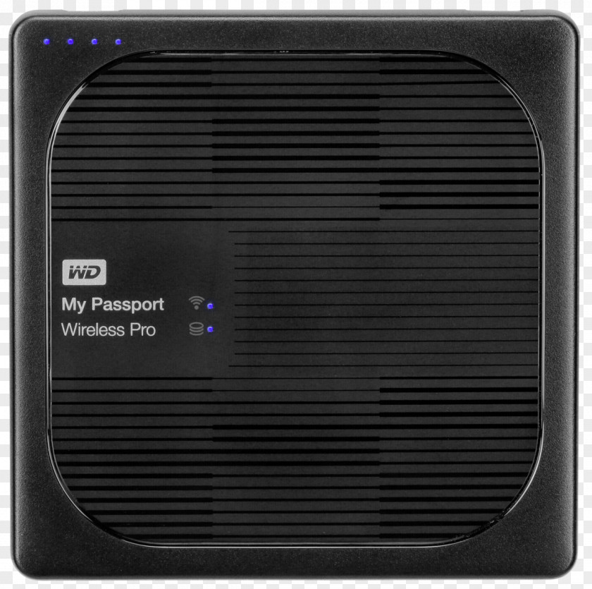 Western Digital WD My Passport Wireless Pro WDBSMT0030BBK Hard Drives PNG