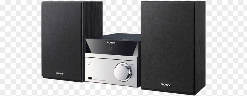 Black. Sony CMT-S20B AudioHi-fi High Fidelity CMT-520 Cd Micro System PNG