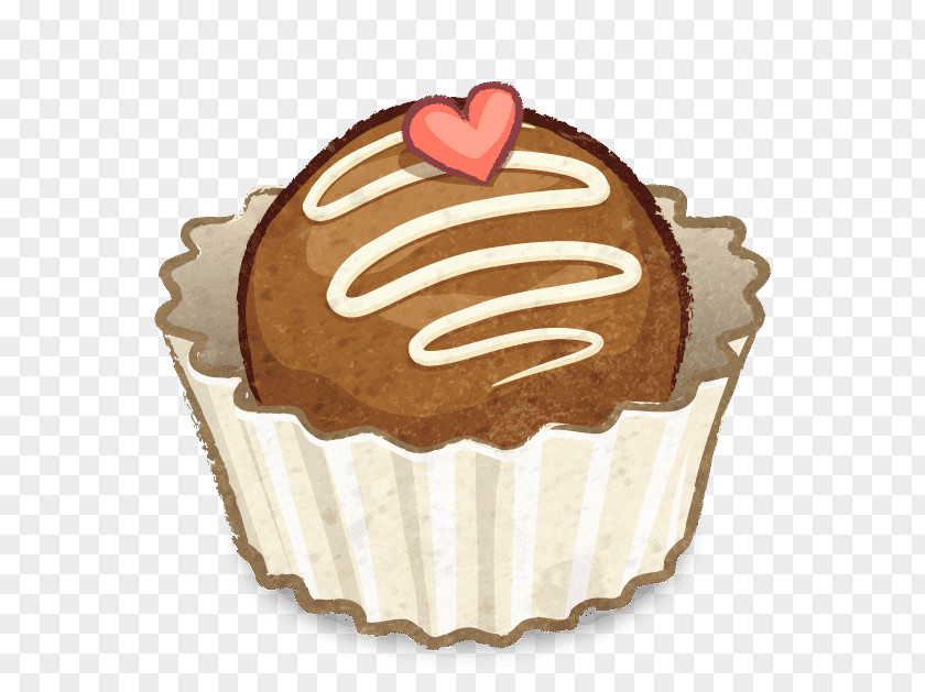 Chocolate Cupcake Muffin Truffle Buttercream PNG