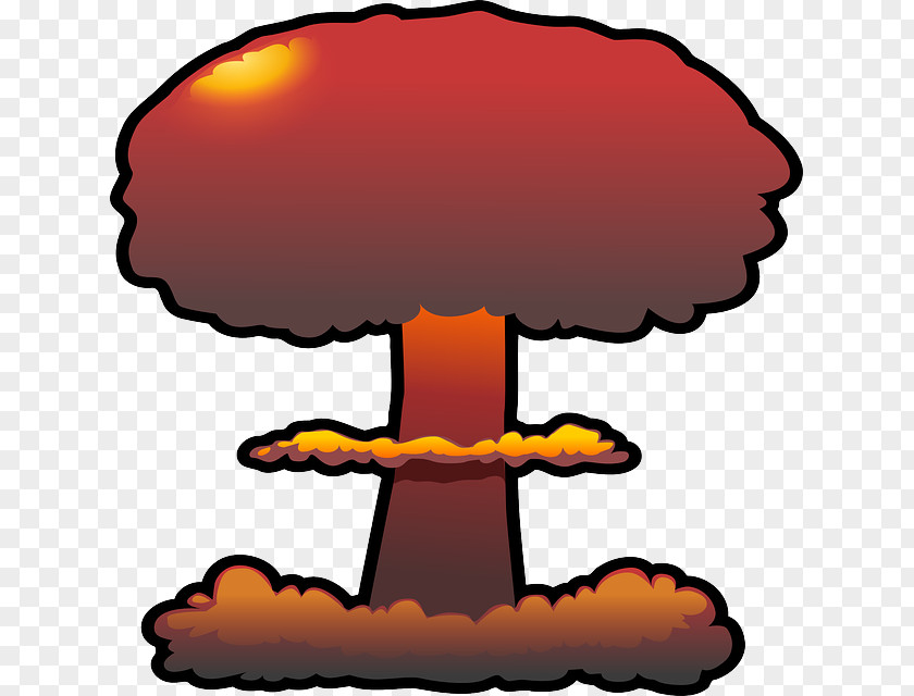 Explosion Nuclear Weapon Mushroom Cloud Clip Art PNG