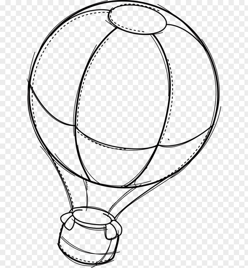 Hot Air Balloon Drawing Cartoon PNG