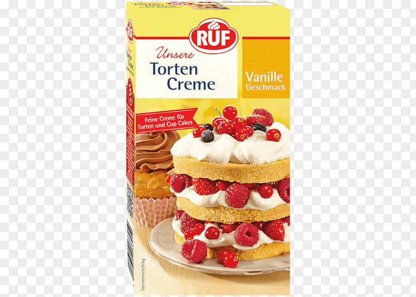 Vanilla Cream Creme Torte Custard PNG