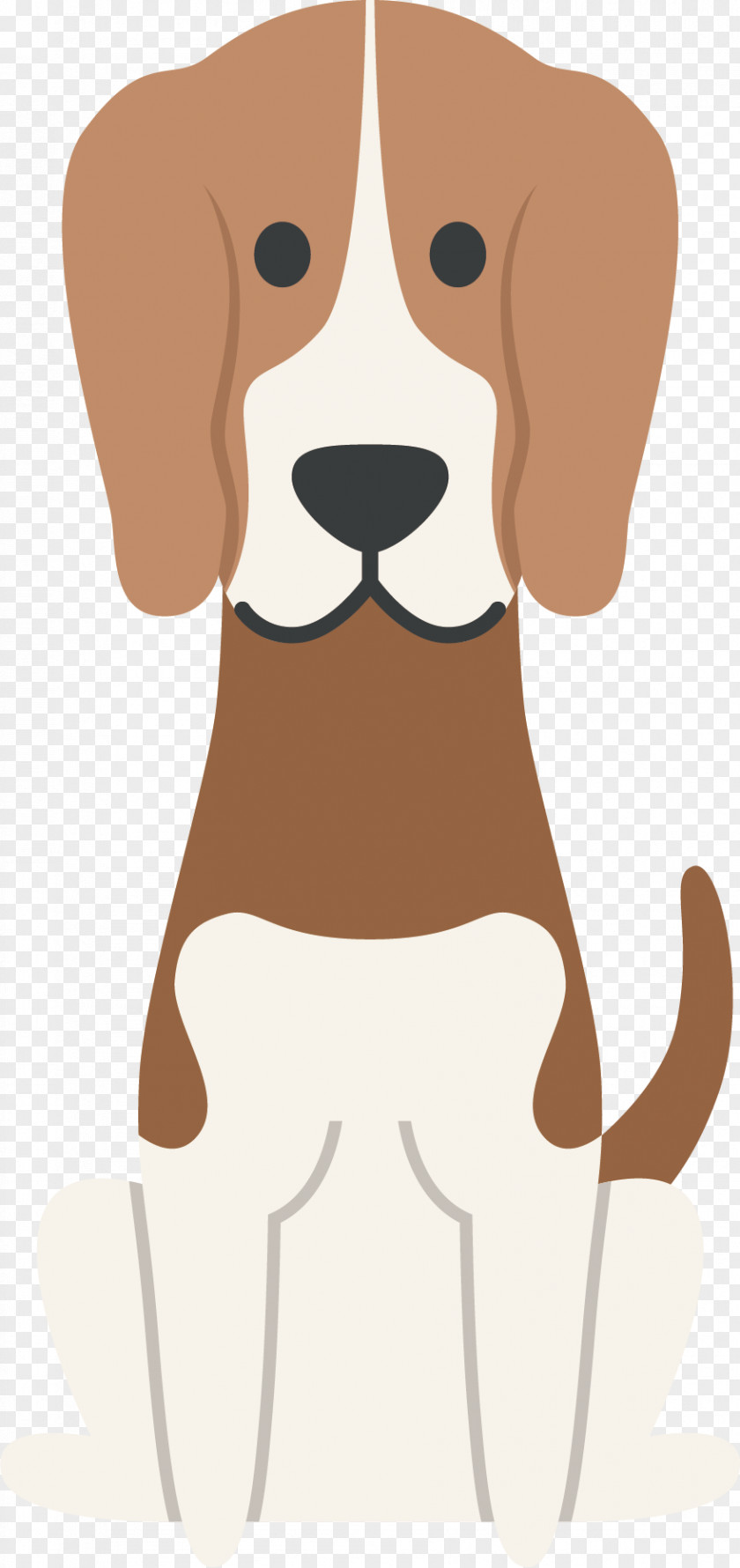Vector Cute Puppy Beagle Pug Snoopy Dog Breed PNG