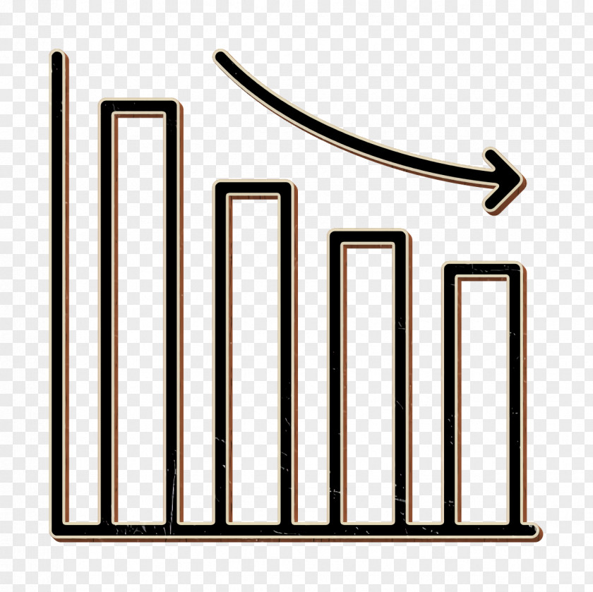 Bar Icon Chart And Diagram Loss PNG