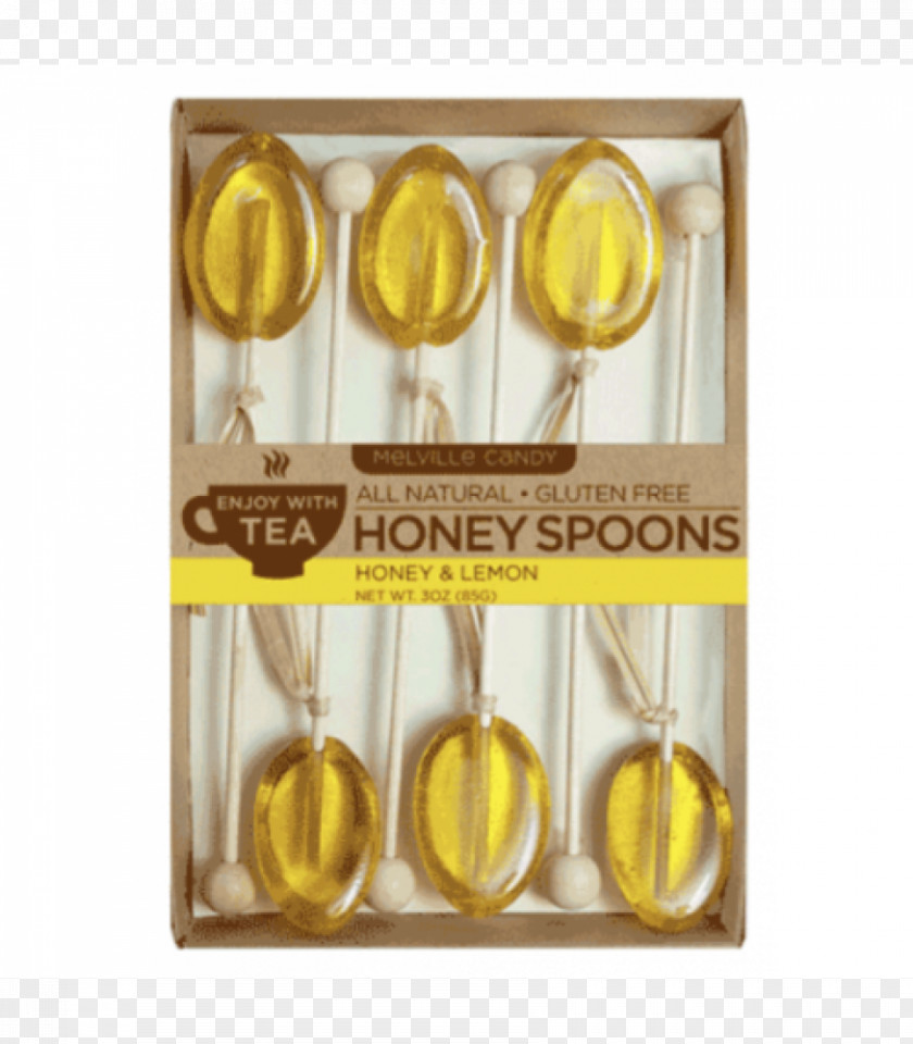 Honey Spoon Lollipop Stick Candy Melville Cotton Tea PNG