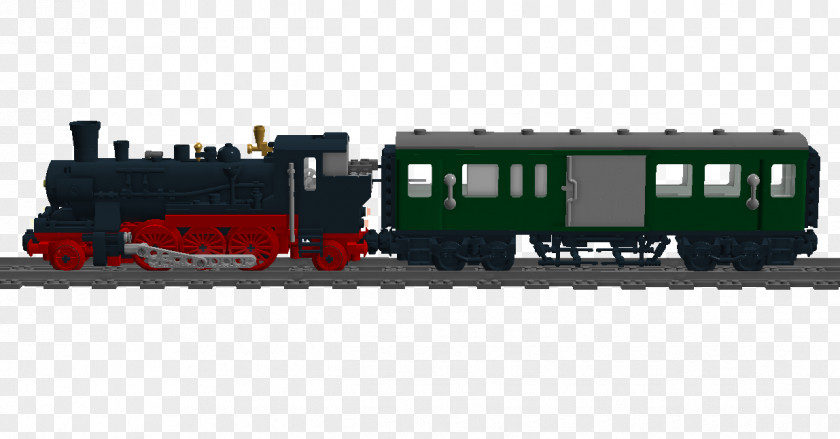 Lego Steam Train Railroad Car Passenger Rail Transport Cargo Locomotive PNG