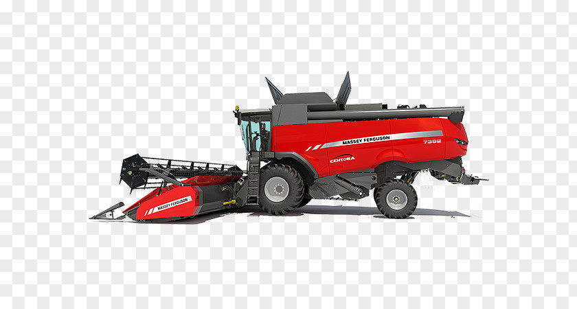 Massey Ferguson Tractor Reaper MF Centora Combine Harvester PNG