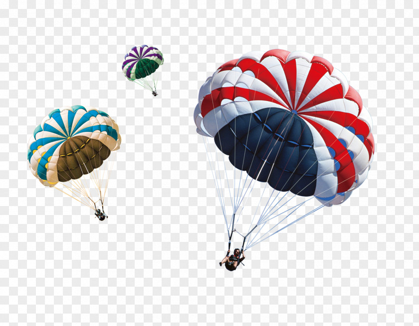 Parachute Parachuting Download PNG