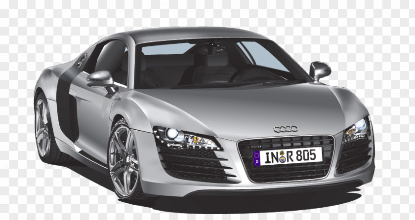 Audi File 2009 R8 Car S4 PNG