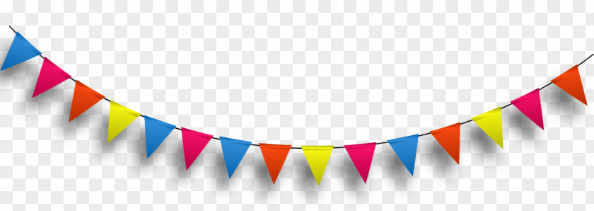 Beautifully Decorated Beautiful Pull Flag Bunting PNG