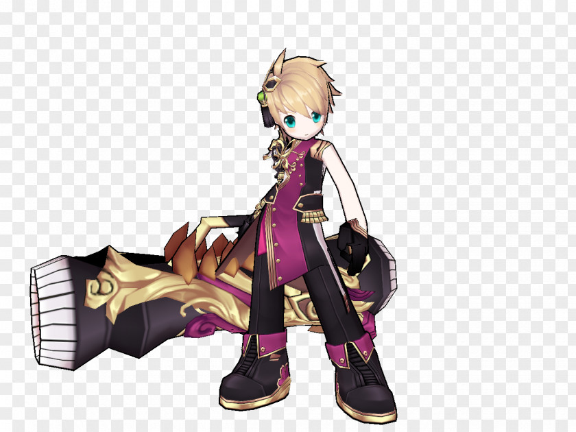 Chuang Elsword Cartoon Fiction Figurine Time PNG