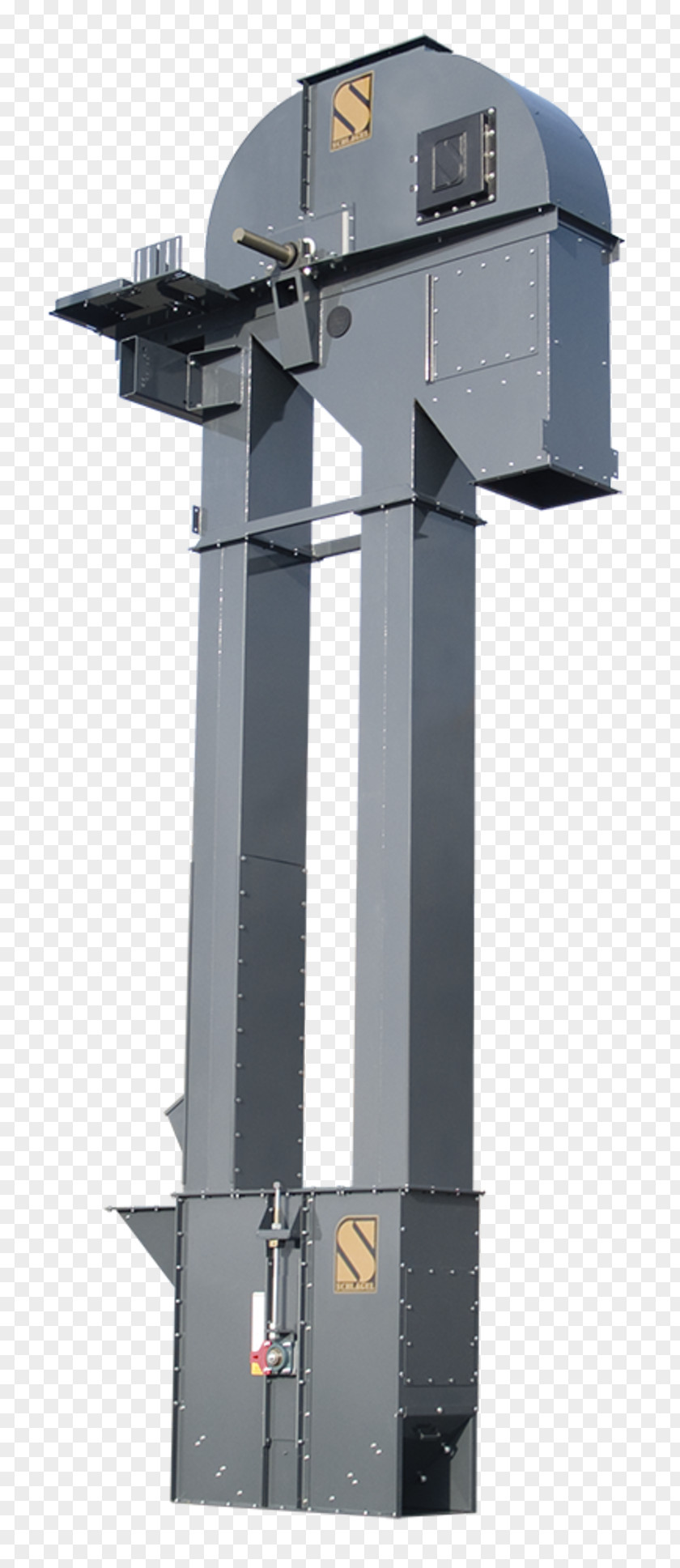 Elevator Bucket Manufacturing Conveyor System PNG