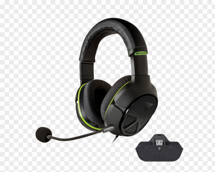Headphones Turtle Beach Ear Force XO FOUR Stealth Xbox One Video Game PNG