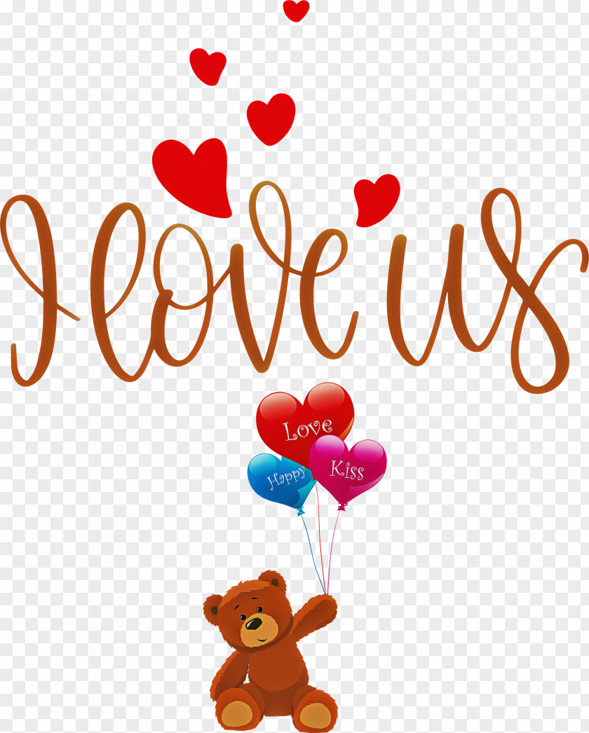 I Love Us Valentines Day Quotes Message PNG
