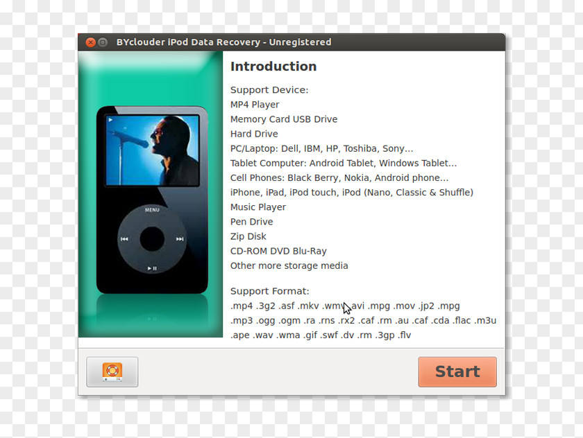 IPod Media Player Data Recovery Multimedia PNG