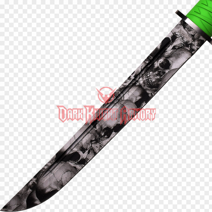 Knife Blade Hunting Sword Tantō PNG Tantō, Zombie Skull clipart PNG