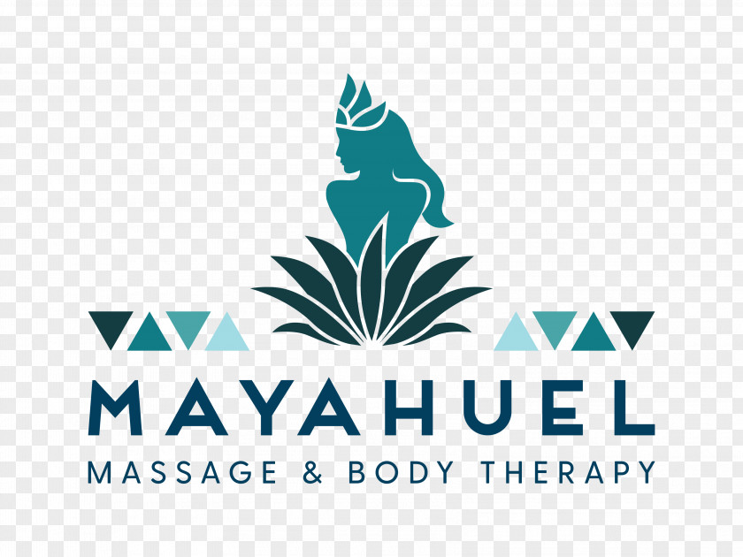 Massage Therapy Logo Font Brand Product Teal PNG