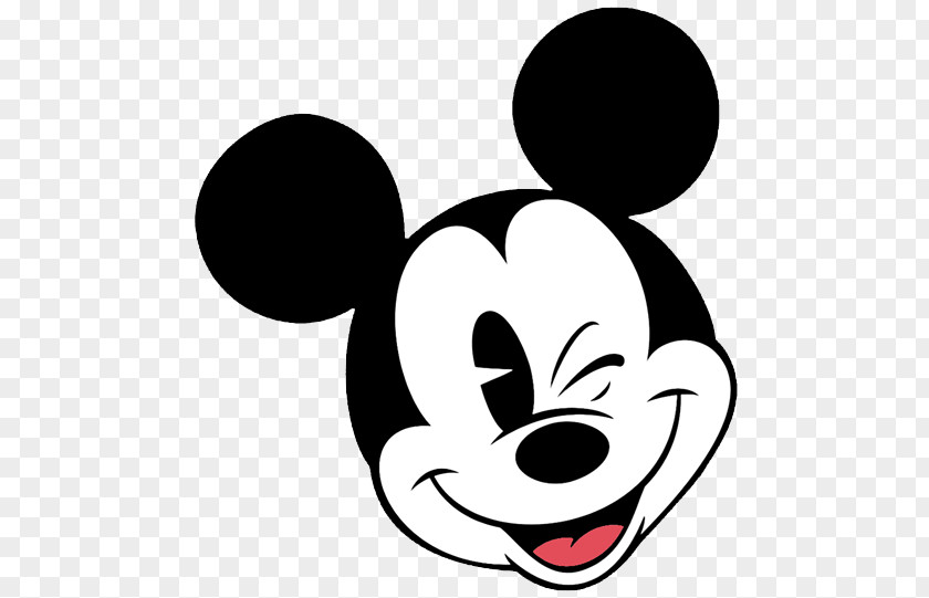 Mickey Mouse Minnie Face Clip Art PNG