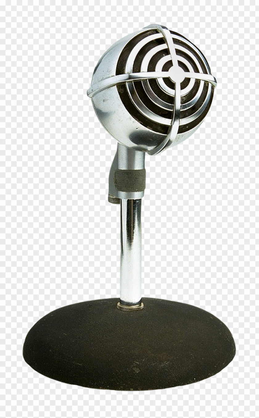Retro Style Microphone Photographic Film PNG