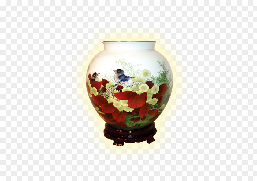 Vase China Chinoiserie Poster PNG
