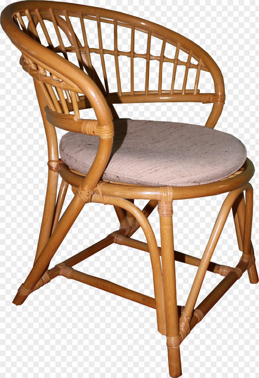 Armchair Chair Table Design Clip Art Bamboo PNG