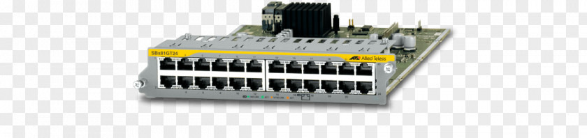 Computer Gigabit Ethernet Network Switch Port Allied Telesis PNG