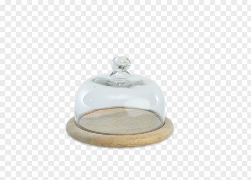 Glass Patera Dome Recycling Platter PNG