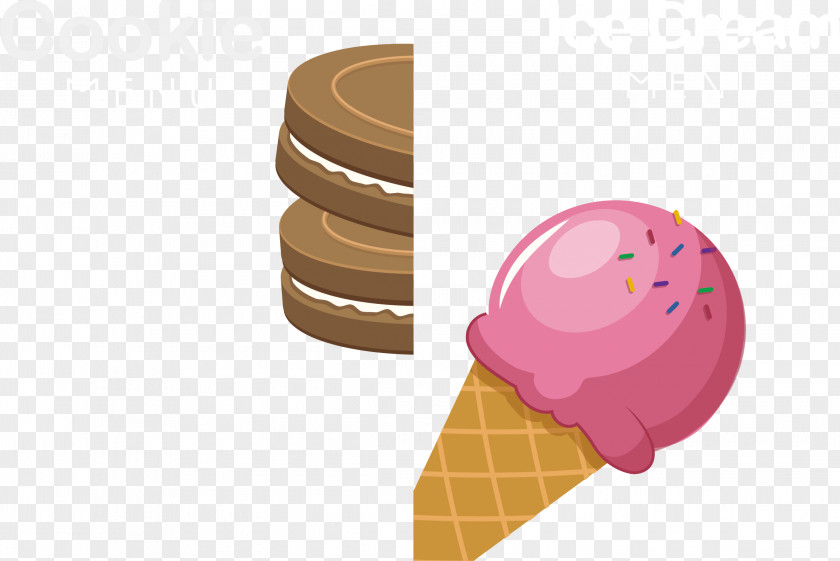 Sandwich Chocolate Biscuits Ice Cream Cone Chip Cookie PNG