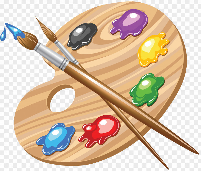 Painting Palette Vector Graphics Royalty-free Drawing PNG