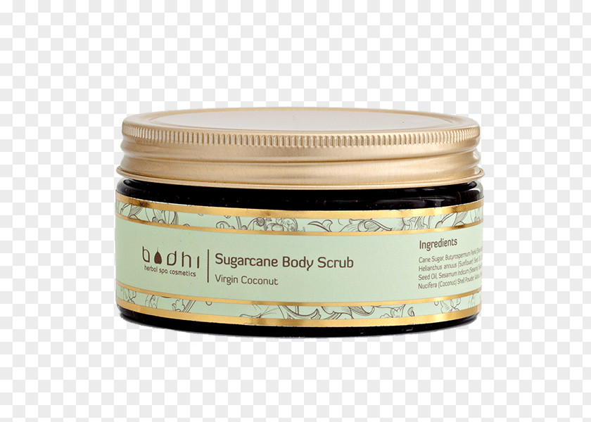 Sugar Exfoliation Cream Coconut Cosmetics PNG