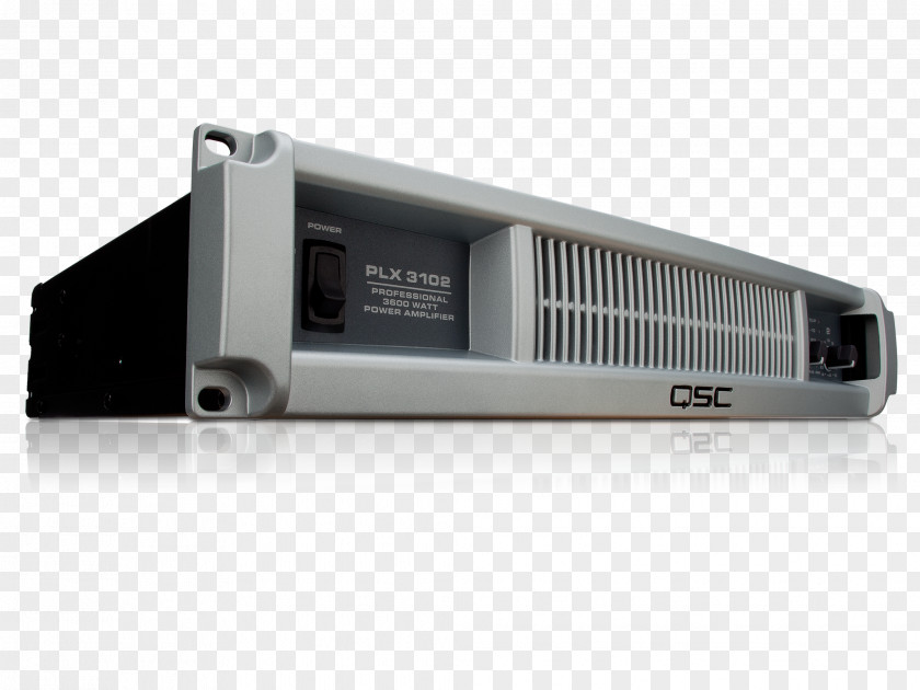 Audio Power Amplifier QSC PLX3602 Products PNG