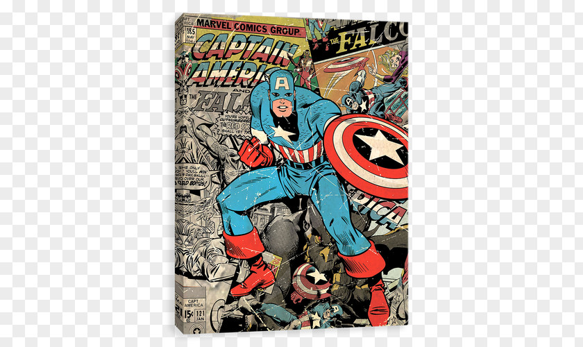 Captain America Marvel Comics Action & Toy Figures Black PNG