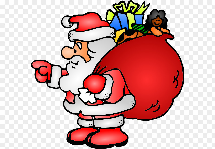 Cartoon Pictures Of Santa Claus Blog Clip Art PNG