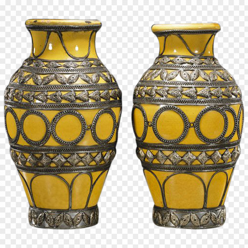 Chinese Baluster Vase Ceramic Pottery Urn PNG