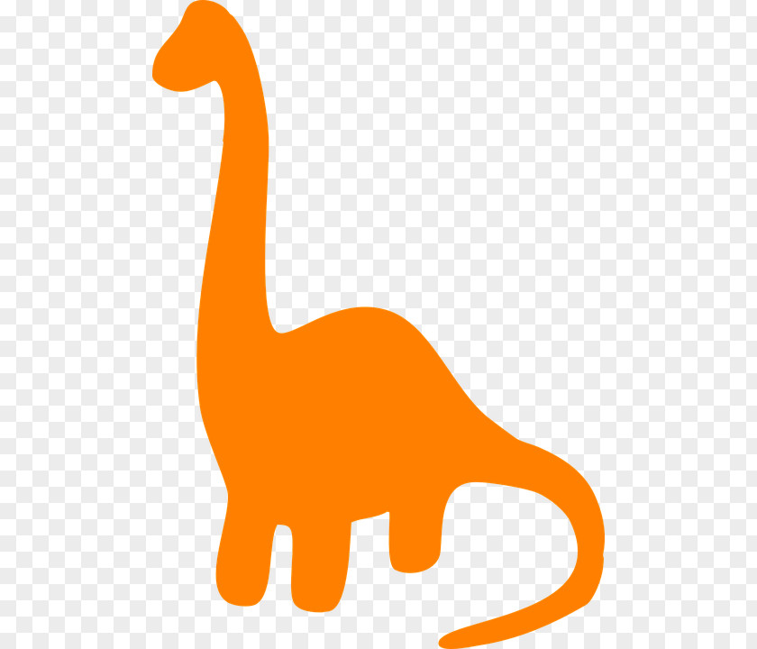 Dinosaur Tyrannosaurus Diplodocus Silhouette Clip Art PNG