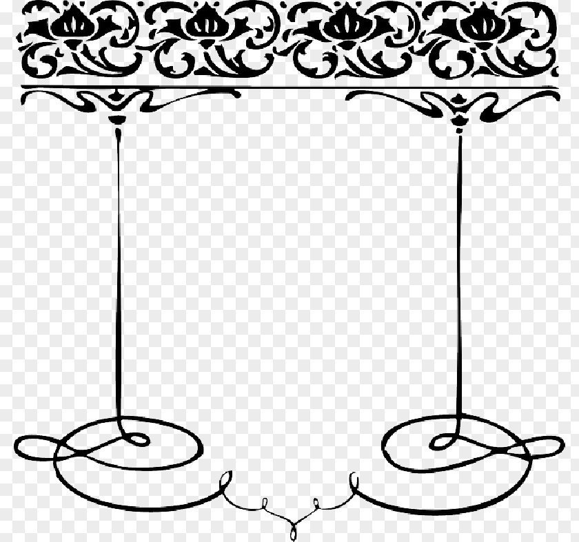 Dra Vector Borders And Frames Clip Art Openclipart Picture Decorative PNG