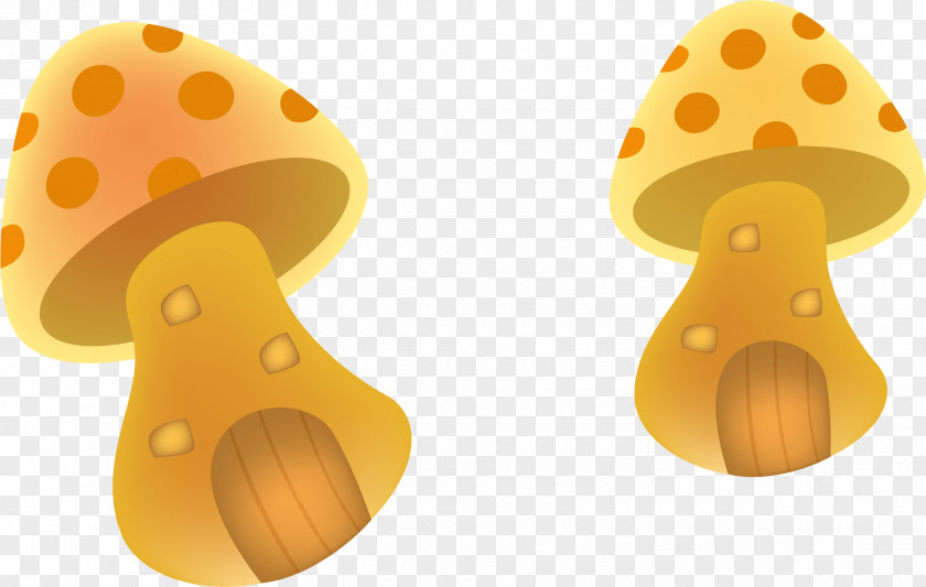 Vector Painted Mushrooms Mushroom Euclidean PNG