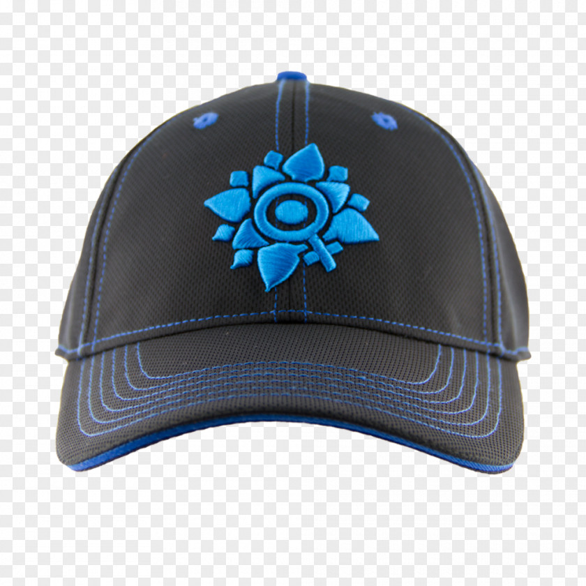With A Blue Hat Baseball Cap PNG