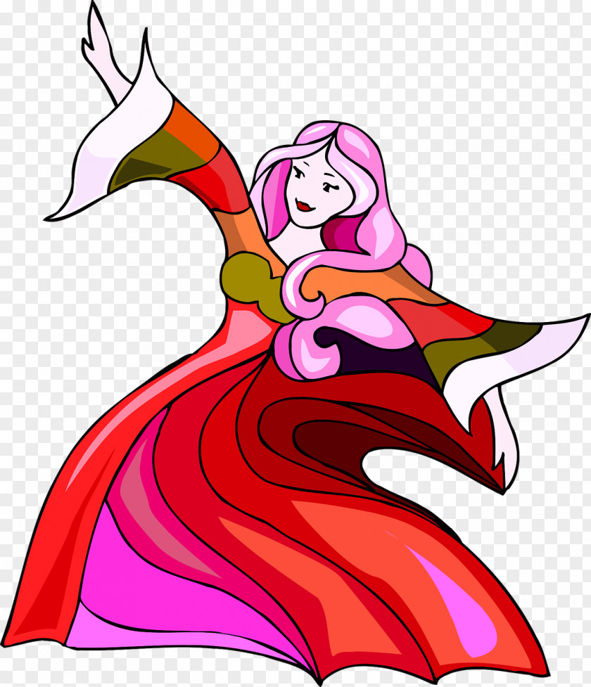 Colorful Characters Dance Clip Art PNG