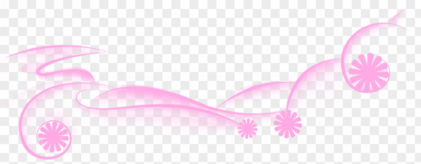 Creative Pink Lines Light Effect PNG