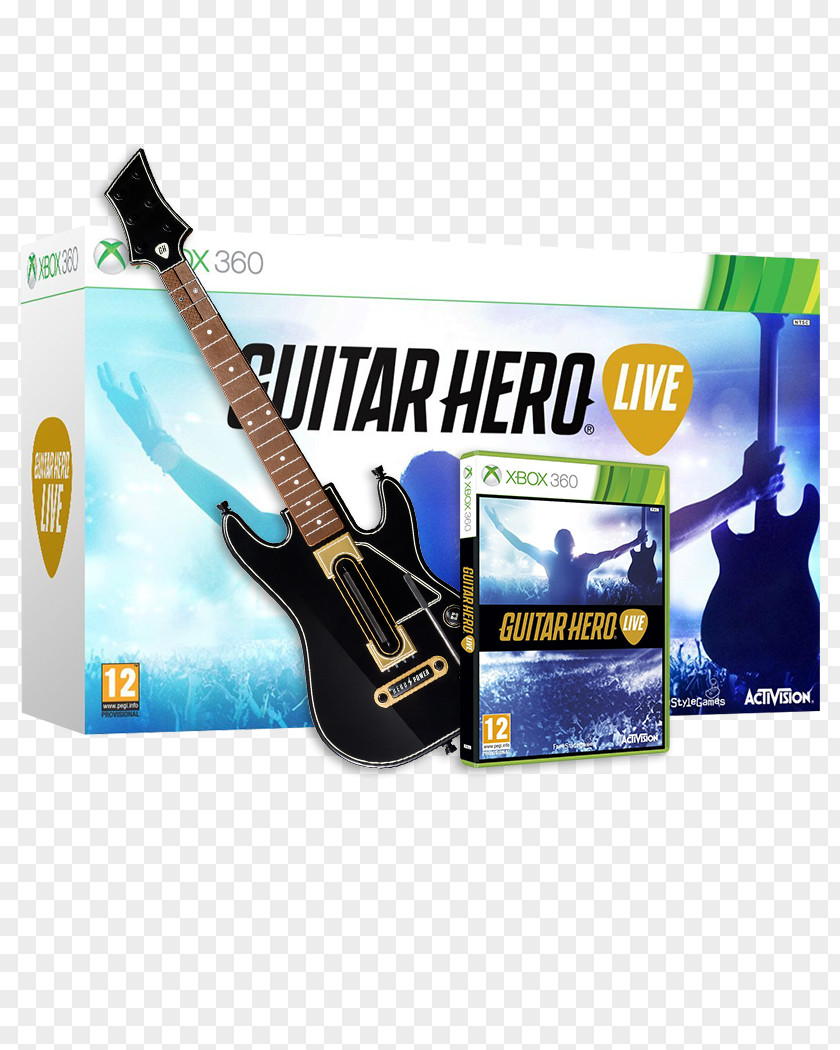 Guitar Hero Live Xbox 360 Controller DJ 2 PNG