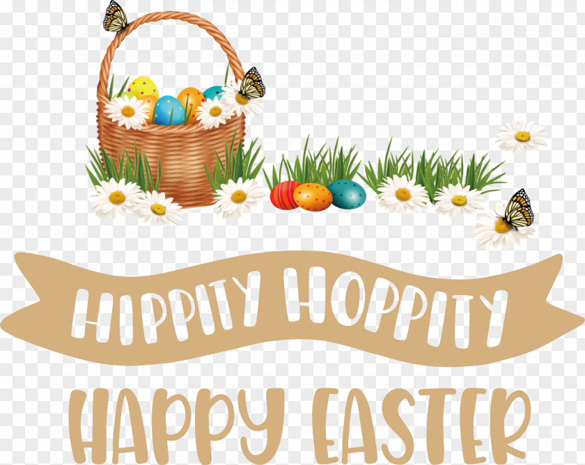 Hippy Hoppity Happy Easter Day PNG